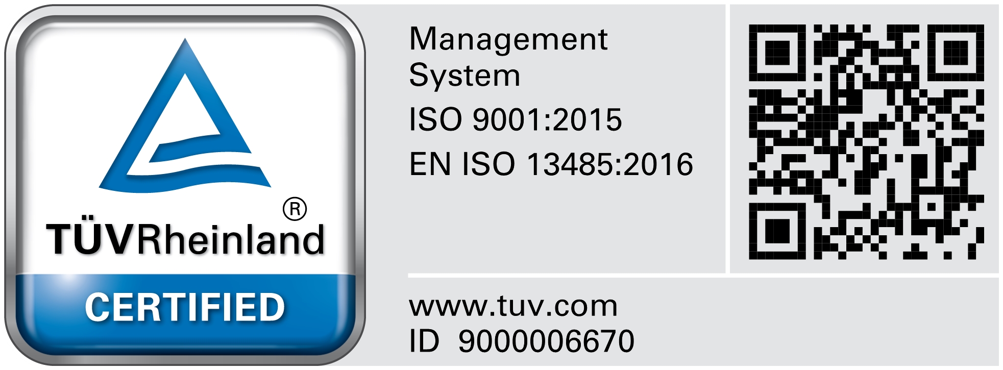 certificato di qualità